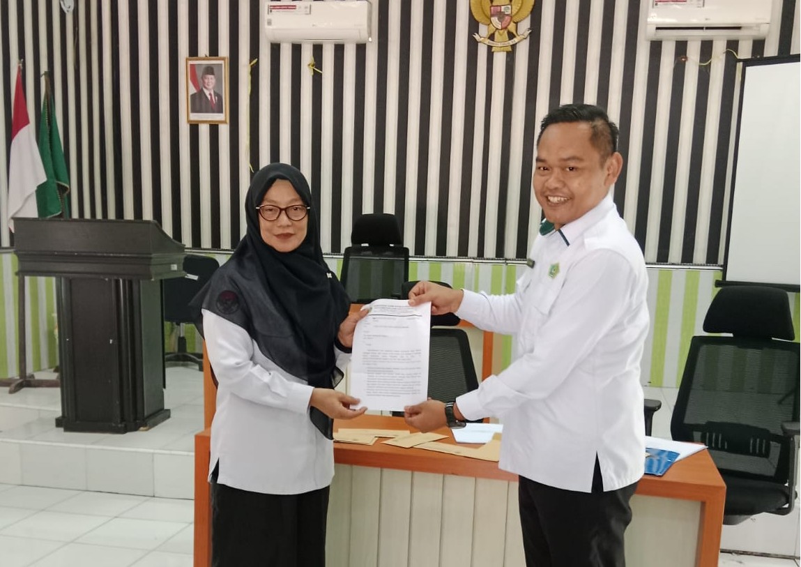 E-Audit BOS Jadi Momentum Penguatan Tata Kelola Keuangan MTs Negeri 2 Ogan Ilir